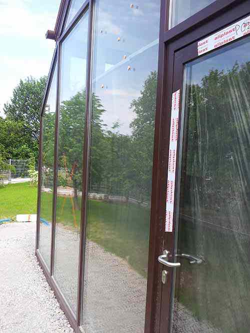 Aluminiumverkleidung mit Systemprofil